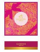 1033097 Godiva Heart Chocolate Gift Box 14 pc CS 12 oz