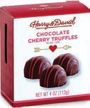 Packaged Confections Harry And David Wholesale Company 1033090 1033091 1033092 1033091 Valentine Chocolate Cherry Truffle Box CS 6 4 oz 780994826045