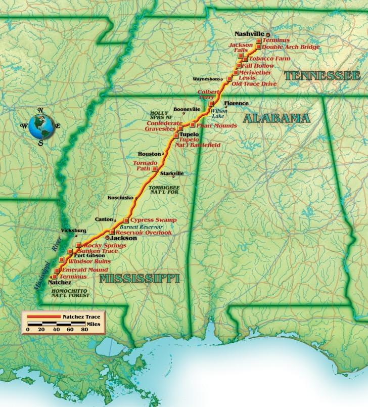 Natchez Trace, completed