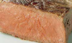 temperature approximately 60-65ºC Medium Cook on one side until moisture is pooling on top surface Turn once only Cook on second side until moisture is visible Cook until steak feels springy