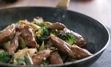 Stir-Frying The Chinese method of stir-frying is an ideal and quick method of cooking meat.