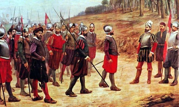 Conquistadors Bernal Díaz del Castillo was one of the many Spanish conquistadors or conquerors, who marched into the