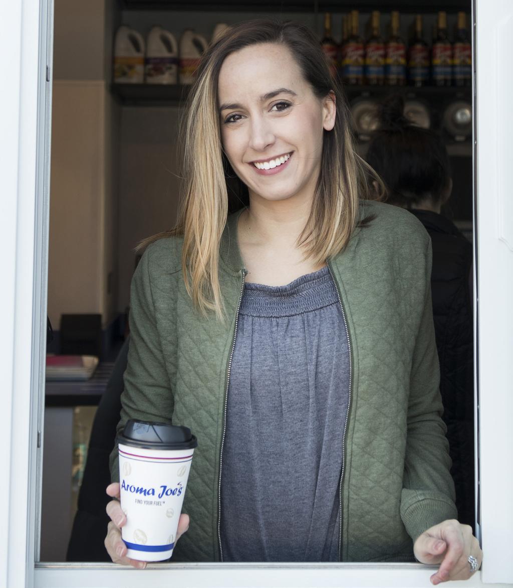Meet Franchisee HALEY! Haley has been a part of the Aroma Joe s family for over 12 years! She started as a barista at 17 years old.