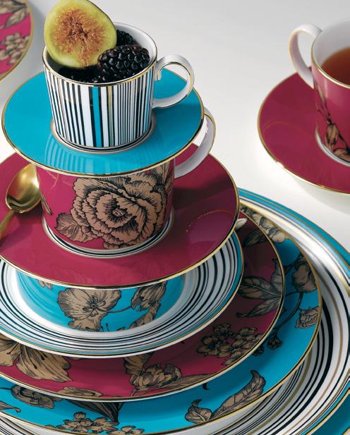 Vibrance Wedgwood Vibrance skilfully engages a riot of colour and stylised florals, representing the perfect fusion of style and functional design for a contemporary