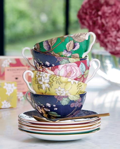 Tea Garden The Tea Garden collection has been created to celebrate the art of making and taking tea and honours this most English of pastimes.