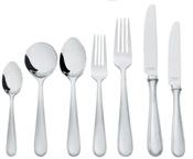 Infinity Cutlery Infinity Cutlery 56 Piece Set 8 x Dinner Knife 8 x Entrée Knife 8 x Dinner Fork 8 x Entrée Fork 8 x Dessert Spoon 8 x Soup Spoon 8 x Teaspoon 1249 009