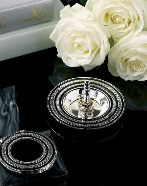 With Love Noir A stunning gift collection featuring the geometric With Love design and black enamel.
