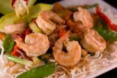 S E A FOOD Served with Jasmine Seafood Lemongrass Shrimp and Scallops in Curry Sauce Sea bass with Lemongrass Seafood Lemongrass A house specialty - a lobster tail, scallops, shrimp, mussels, and
