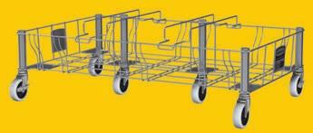 00" STAINLESS STEEL TRIPLE DOLLY 1956192 12.00 20.00" 32.50" 9.00" STAINLESS STEEL QUADRUPLE DOLLY 1956193 15.00 20.00" 44.00" 9.