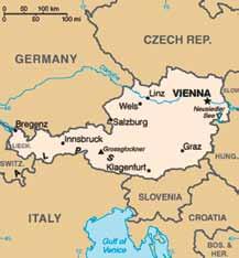Austria Hoi; Grüß gott Location: Central Europe, north of Italy and Slovenia