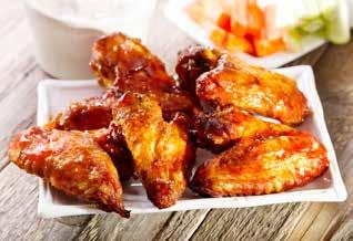 WING BAR WINGS #21815359 Jumbo Chicken Wings (Raw) 5lbs - 14/4oz servings #2181535 Jumbo Chicken Wings (Raw) 8/5lb - 112/4oz servings #90774549 Oven Roasted Chicken Wings (Cooked) 5lbs - approx 40