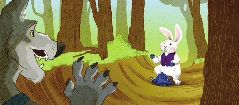 Chapter Three Berry Good Friends I followed the rabbit s scent to a secluded spot, the place where the forest transitions into an open meadow.