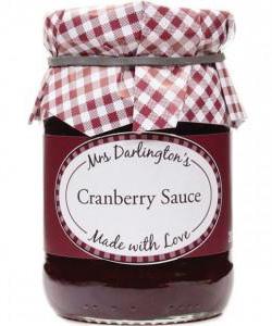 Darlington s Cranberry Sauce If you think that cranberry sauce is only served with turkey, think again!