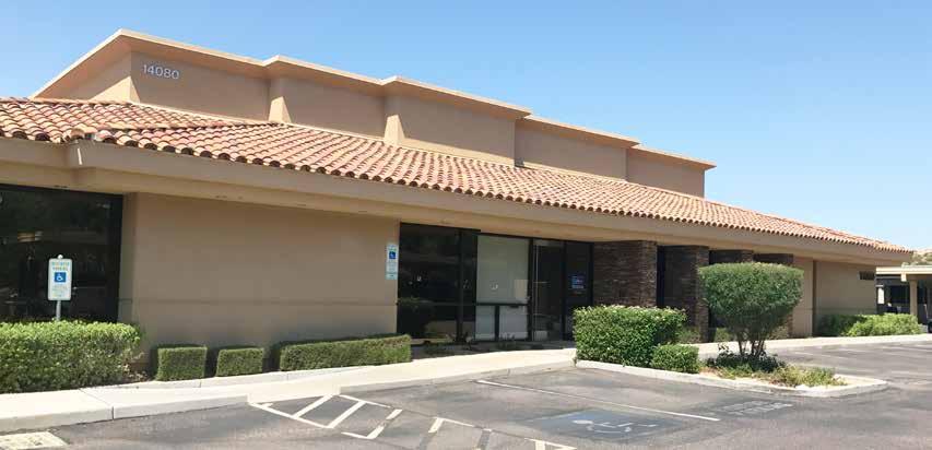 14080 N. Northsight Blvd. AVAILABLE Fully-furnished Or Vacant LEASE RATE: $11,703/mo. NNN ($19.50/SF NNN) ESTIMATED NNN CHARGES: $3,600/mo. ($5.