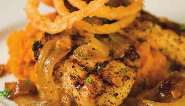 95 Traditional New Orleans sauce loaded with shrimp ladled over steamed rice. GRILLED CHICKEN CREOLE 14.