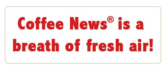 Coffee News Coffee News is the world s largest restaurant publication created in Canada in 1988.