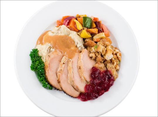 Consider taking just 3 oz of turkey white meat (the size of your MasterCard