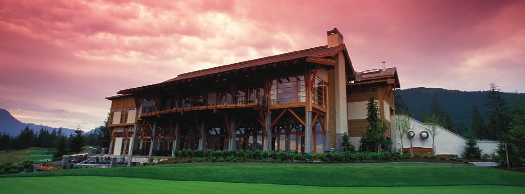 Corporate PACKAGE Thank you for considering Westwood Plateau Golf & Country Club as a potential venue for your upcoming event.
