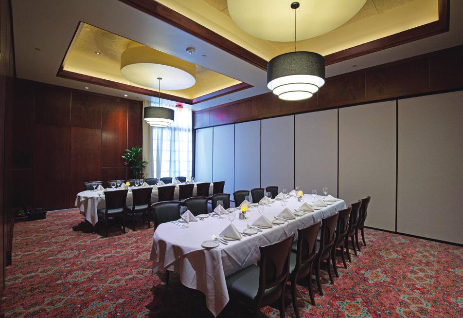 THE TRULUCK S PRIVATE DINING EXPERIENCE ACCOMMODATIONS We can arrange each of the private dining rooms to create precisely the feel you desire, for business meetings, rehearsal dinners and more.