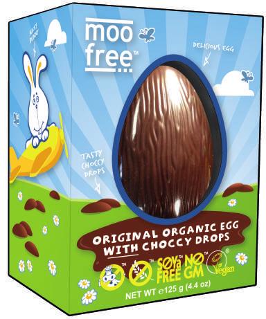 Organic Cheeky Orange Egg (100033) DESCRIPTION: A hollow organic Easter egg made from a blend of cocoa, sugar, rice & orange.