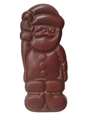 25 Mini Moos Santa (110016) DESCRIPTION: A snack sized bar in the shape of Santa made from a