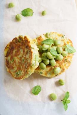 Recipe: Cauliflower and Pea Fritters with Mint Yoghurt Created by Lifelong Learning Centre; Pitt Town Preschool, NSW These tasty and colourful little fritters are very light and go perfectly with the