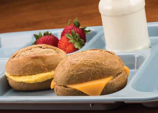Egg and Cheese Duo Day before service. 1. Place biscuits in refrigerator to thaw overnight. 2. Place egg patties in refrigerator to thaw overnight.
