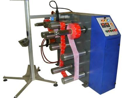 REWINDING MACHINE Rewinding Machine is suitable for high precision marking & coding for roll form printing materials like Polyester Poly, BOPP, Paper Poly, Aluminum Foil with hydro-pneumatic web