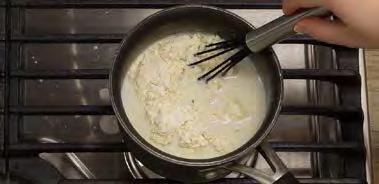 chicken 2 tablespoons unsalted butter 2 tablespoons flour 1½ cups low fat milk ¼ cup Wildtree s Alfredo