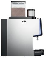Users can choose between coffee preparation via the quantity brewing arm or the pot brewing arm.