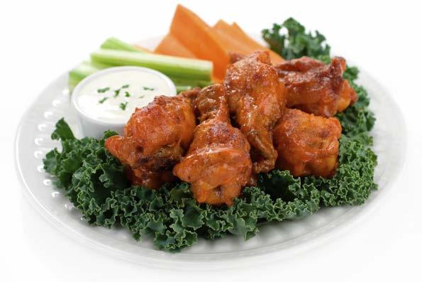 Wings We use only the FINEST and freshest ingredients in our sauces. Our WINGS are always FRESH never frozen! 6 pc. 5.59 12 pc. 9.79 18 pc. 14.