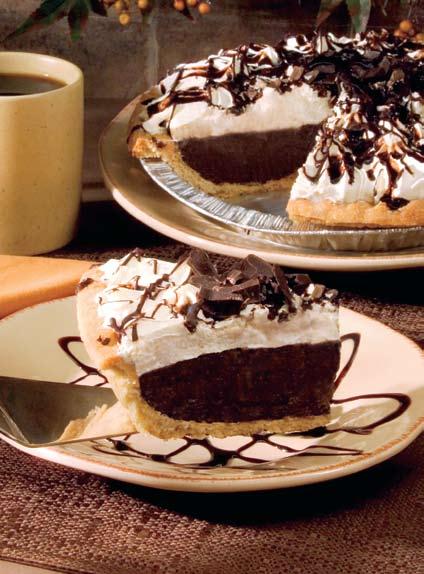 Chocolate Cream Pie Wonderfully rich chocolate filling