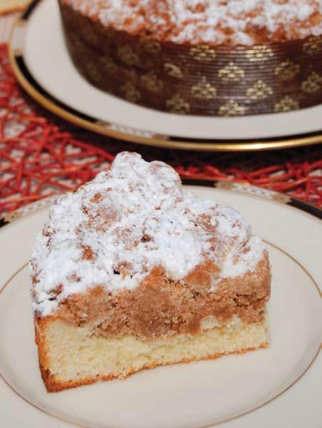 New York Style Crumb Cake Our traditional crumb cake is just what you need for a sweet