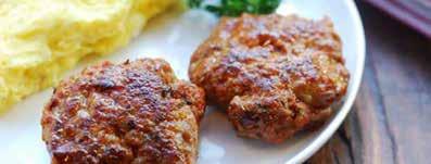 GRASS FED NY STRIP STEAKS 9/8 OZ. Thousand Hills Cattle Co. Cannon Falls, MN HOUSE-MADE BREAKFAST SAUSAGE 4.99 Staff favorite!