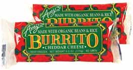 Amy s Burritos - 6 oz. $4.59 reg.