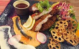 w/ Shiso Dressing ADD tuna or salmon Spinach & Avocado w/ Sesame Dressing ADD tuna or salmon VA/VGA VA/VGA/ Wagyu Roast Beef Salad Salad Dressings Options: