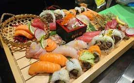 Beef Sukiyaki VA/VGA/ Onigiri (2 pieces) - Japanese rice balls Fish Ochazuke white fish & green tea risotto SHARE - DINNER ONLY 盛り合わせ Sushi & Sashimi Platter