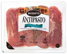 40 cs Busseto Pancetta Sliced 12/3 oz 03810100215 12965 2.