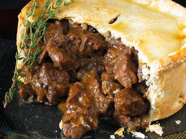 Classic Steak and Kidney Pie Treat the family to this traditional steak and kidney pie served with mashed potatoes and roast vegetables. Less than 1.