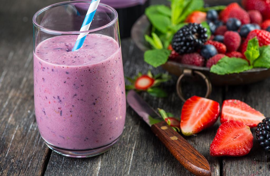 Fruity Delight Chocolate Sunshine Peanut Butter Chocolate with a Twist Red Berry I often refer to this smoothie as the perfect piece of CAKE!