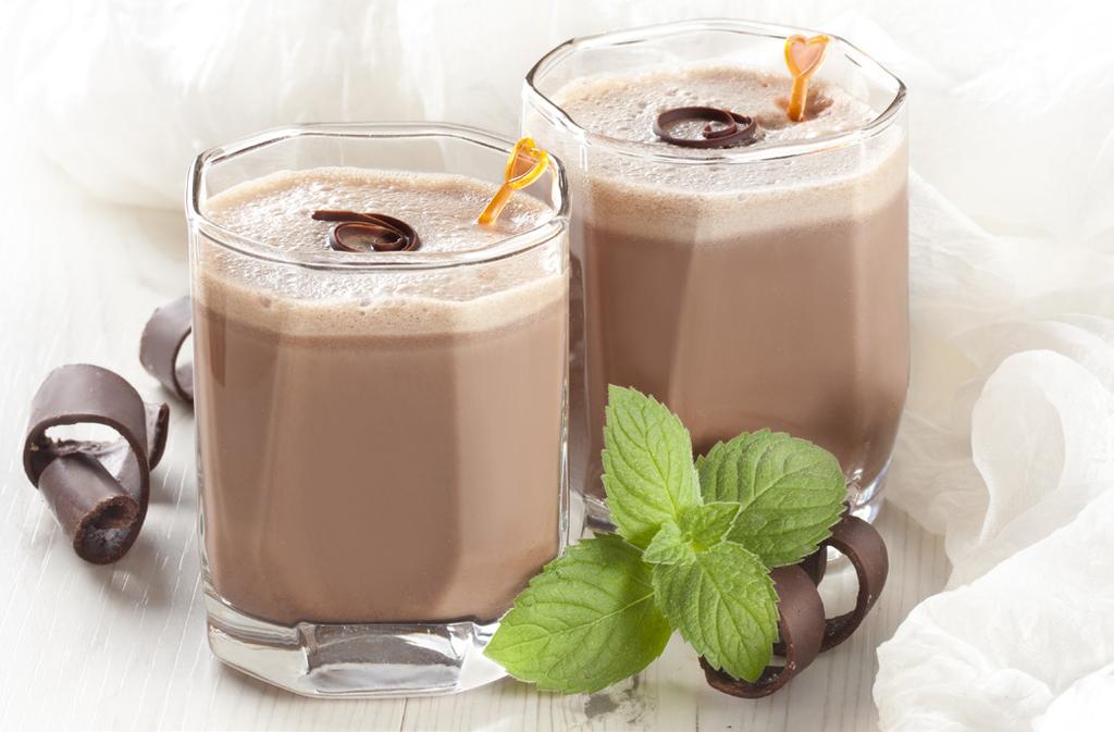 When craving a chocolatey treat that is both tasty and nutritious, I look to this recipe. By blending flax seed and banana, I m guaranteed to get a serving of vitamin B6 and omega-3 fatty acids.