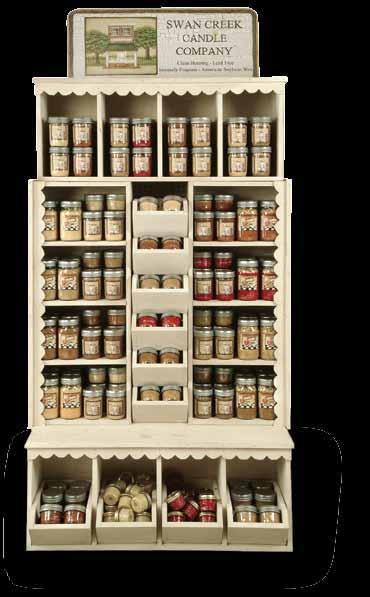 Kitchen Pantry Jar Program KPPROG$ 1,605.60 KITCHEN PANTRY JAR PROGRAM: 48 Large 24 oz. Jars (pick 8 fragrances) $468.00 96 Medium 12 oz. Jars (pick 16 fragrances) $600.00 96 Small 6 oz.