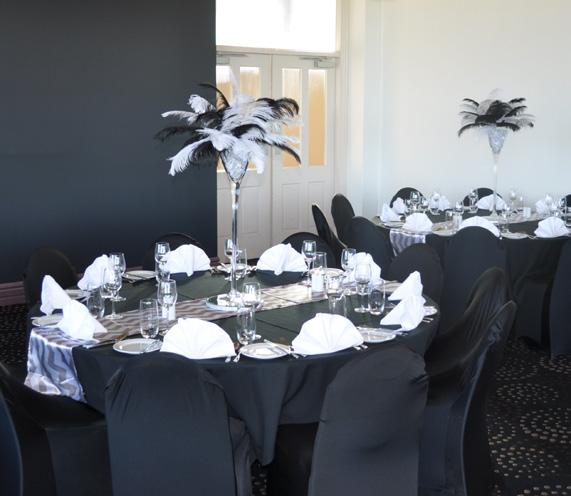 This private room can comfortably hold 150 people (depending on layout). Catering for this room is arranged through the restaurant Paesani s. Menus are available online and inside this function pack.