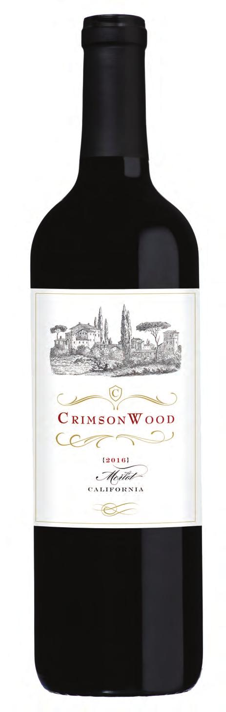 { 2016} Merlot California CrimsonWood was created to honor the traditions of home and community. As a home is inviting and approachable, this Merlot is inviting and approachable.