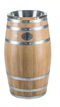 Large oak barrel-shaped spittoon 83 83 Large oak barrel-shaped spittoon TOP DIAMETER BOTTOM