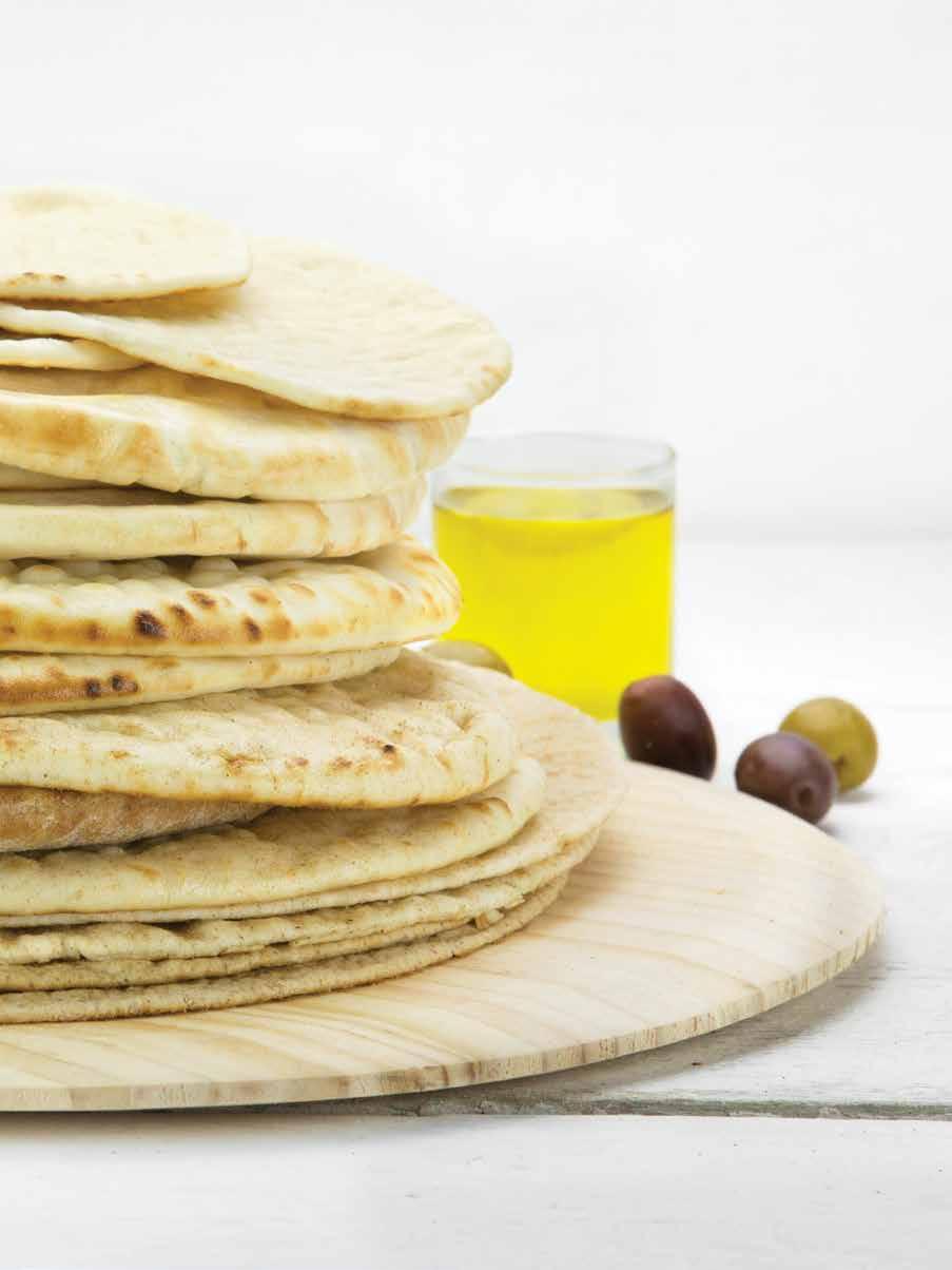 Pita Breads Pitas are an ideal way to bring authentic ethnic flair to your menu.