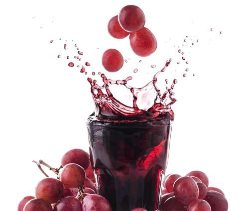 Anthocyanins Anthocyanin is obtained from the red and purple colors of different fruits and vegetables such as red grapes, black carrots and red cabbage.
