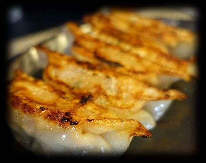 dumplings おにく GYU TAN 7 seasoned grilled beef tongue SHRIMP TEMPURA 7 served with dipping sauce FRIED OYSTER 6 breaded fried oyster with tonkatsu sauce TAKOWASA* 8 fresh octopus marinated in wasabi