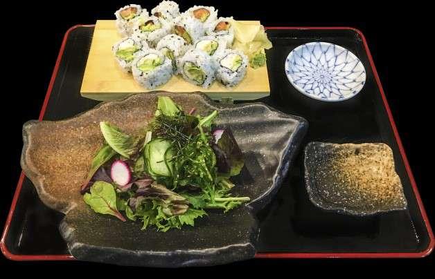 Nigiri* 5pcs Salmon teriyaki Sashimi*