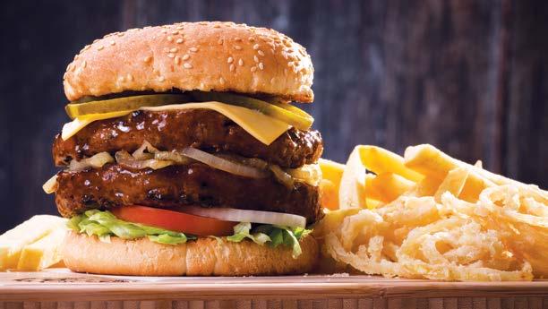 fries (Add R5.00). spur s favourites Spur s classic favourites grilled to perfection. SINGLE STACKED CHEESE BURGER 79.90 104.90 GOODIE BURGER 84.90 109.